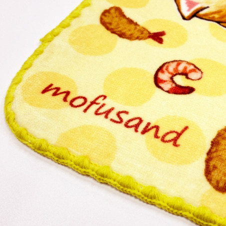 Mini Serviette Chaton-Nyan Crevettes 25x25cm – Mofusand