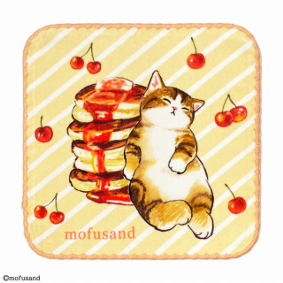 Mini Serviette Chaton-Nyan Pancakes 25x25cm – Mofusand