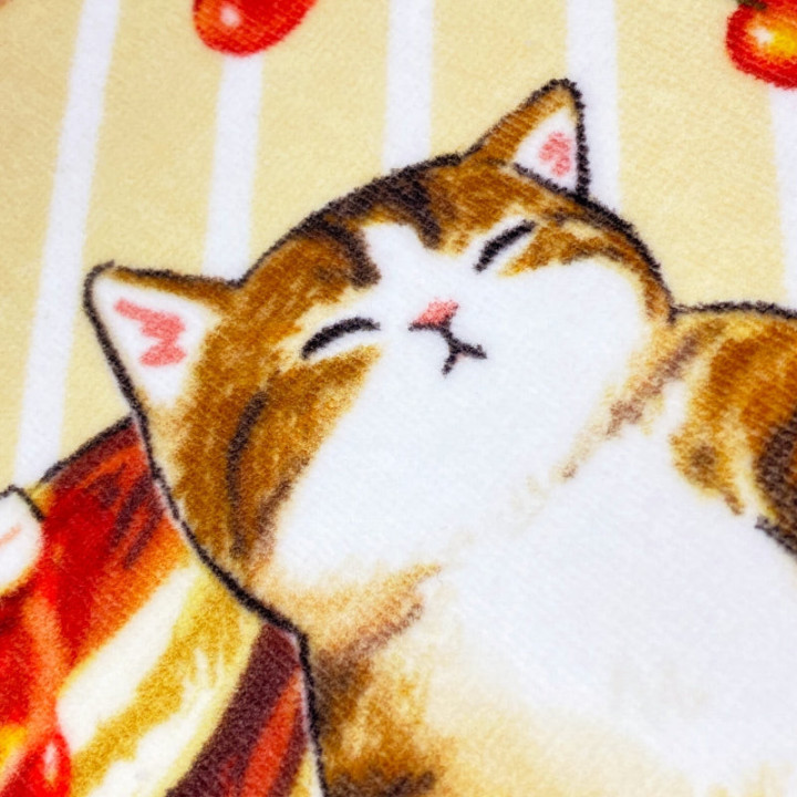 Mini Serviette Chaton-Nyan Pancakes 25x25cm – Mofusand