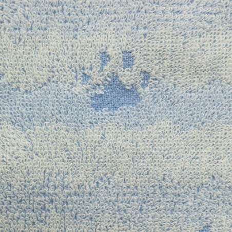 Mini Serviette Chaton-Nyan Empreinte bleu 25x25cm – Mofusand