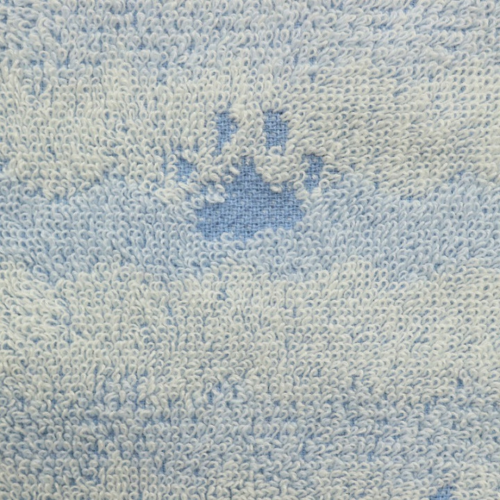 Mini Serviette Chaton-Nyan Empreinte bleu 25x25cm – Mofusand