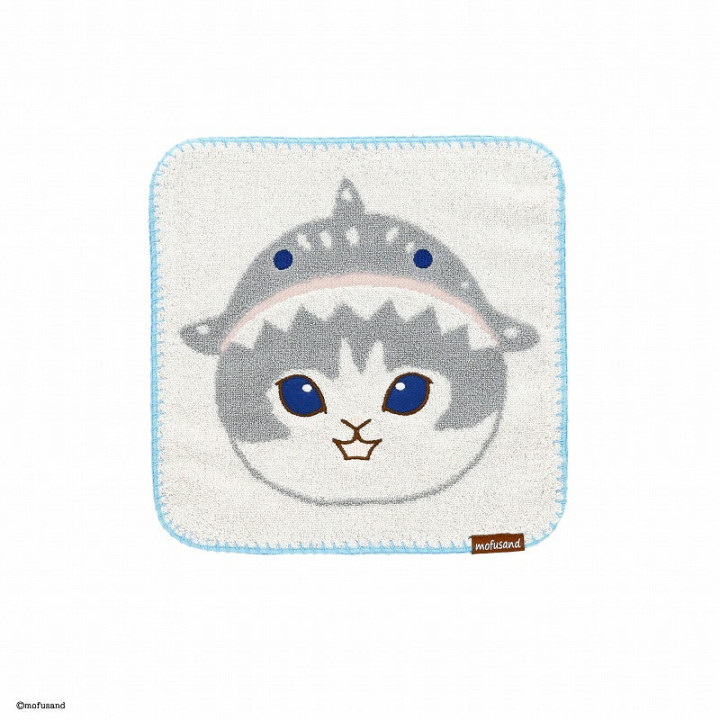 Mini Serviette Chaton-Nyan Requin 25x25cm – Mofusand