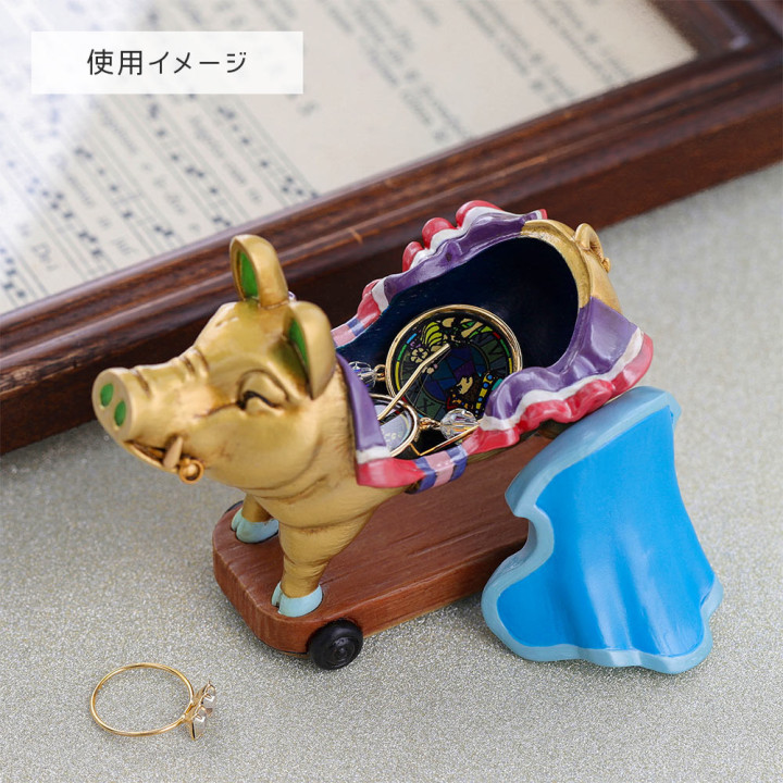 Boîte à accessoires Cochon doré de Chikyuya - Si tu tends l'oreille