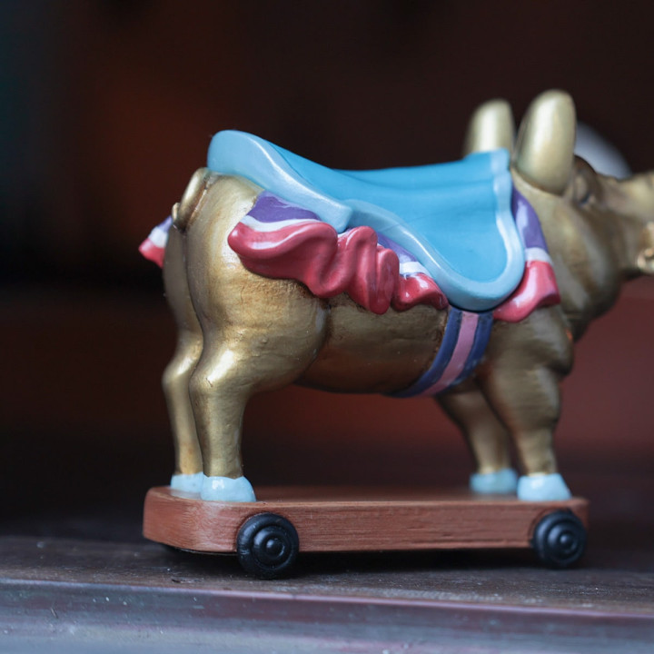 Boîte à accessoires Cochon doré de Chikyuya - Si tu tends l'oreille