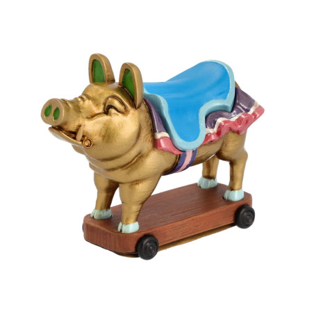 Boîte à accessoires Cochon doré de Chikyuya - Si tu tends l'oreille