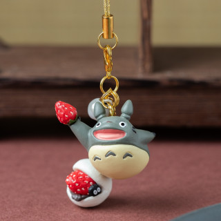 Strap Totoro Daifuku Fraise - Mon Voisin Totoro