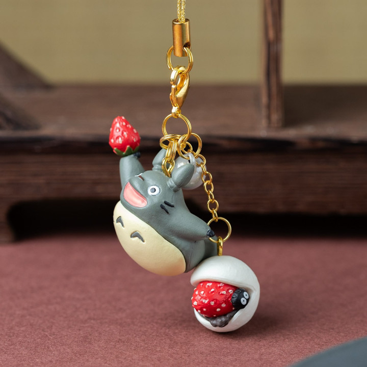 Strap Totoro Daifuku Fraise - Mon Voisin Totoro