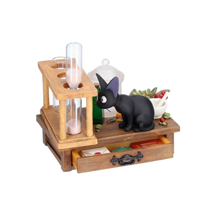 Sablier Diorama Jiji - Kiki la Petite Sorcière