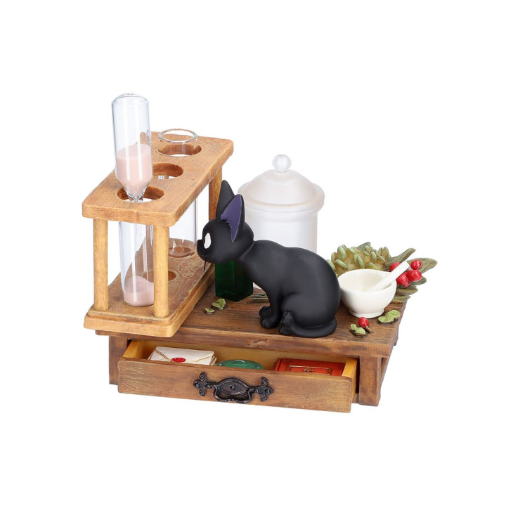 Sablier Diorama Jiji - Kiki la Petite Sorcière