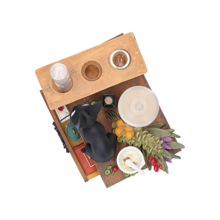 Sablier Diorama Jiji - Kiki la Petite Sorcière