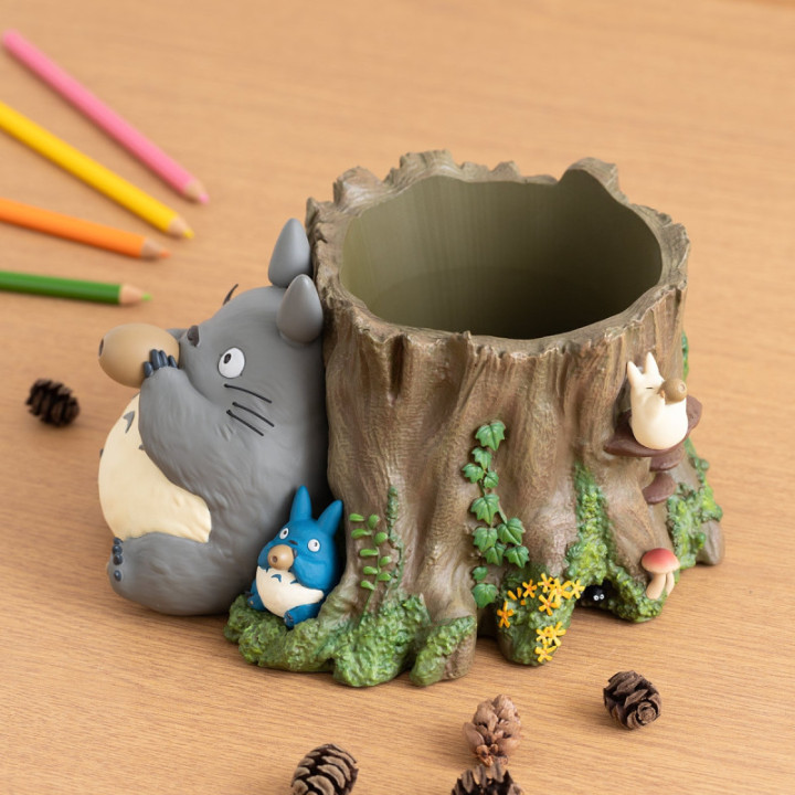 Planter Totoro Tronc d’arbre - Mon Voisin Totoro