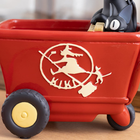 Planter Jiji Chariot Rouge - Kiki la petite sorcière
