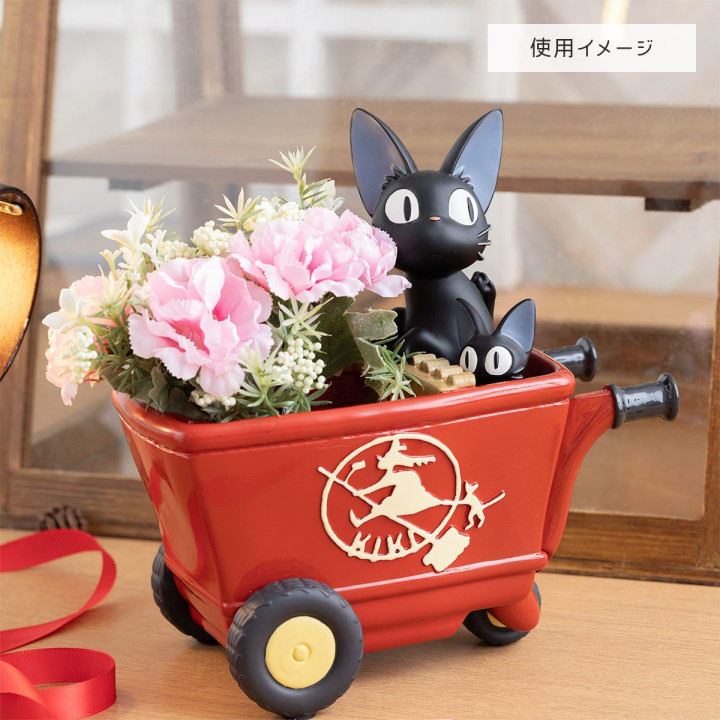 Planter Jiji Chariot Rouge - Kiki la petite sorcière