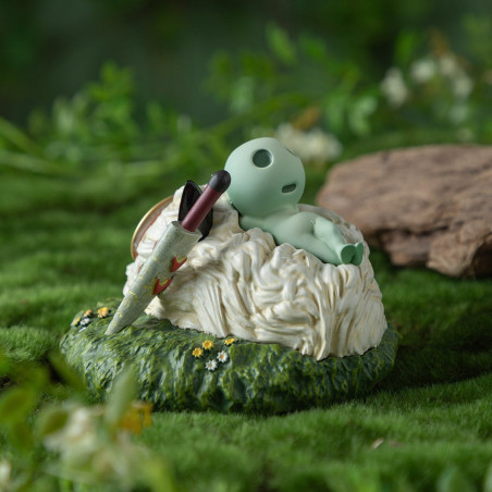 Table Clock San’s Mask & Kodama - Princess Mononoke