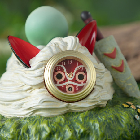 Table Clock San’s Mask & Kodama - Princess Mononoke