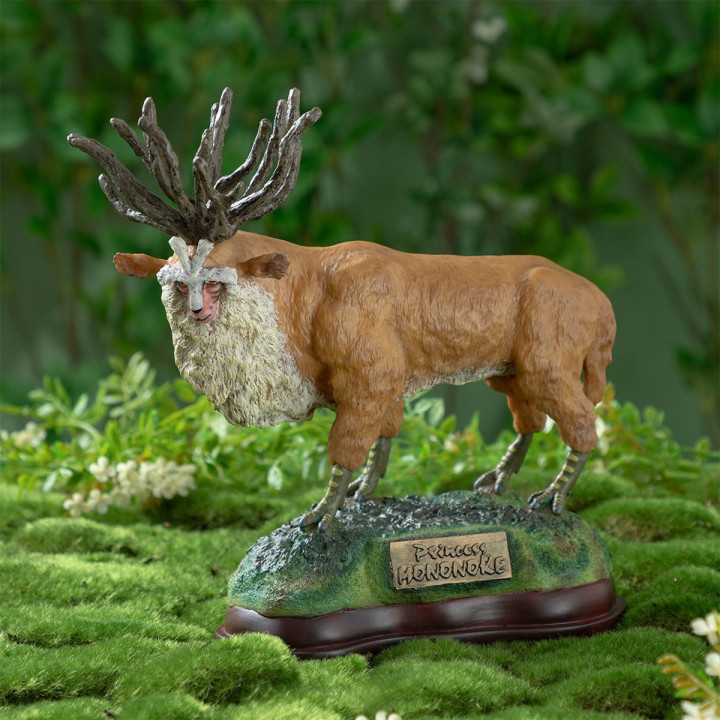 Statue résine Dieu Cerf - Princesse Mononoké