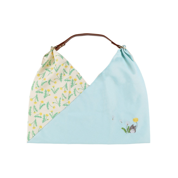 Totoro Cloth bag with Dandelion embroidery - My Neighbor Totoro