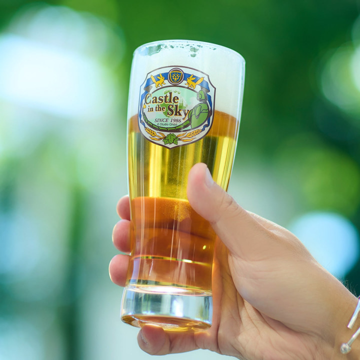 Verre à bière - Le Château dans le ciel