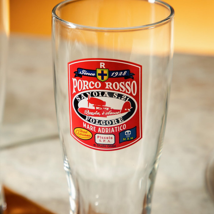 Verre à bière - Porco Rosso