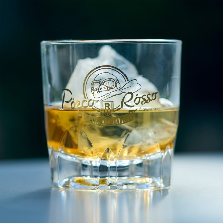 Whisky Glass - Porco Rosso