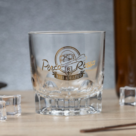 Whisky Glass - Porco Rosso