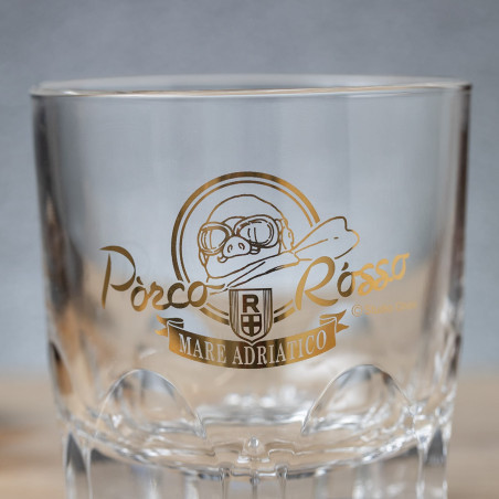 Whisky Glass - Porco Rosso