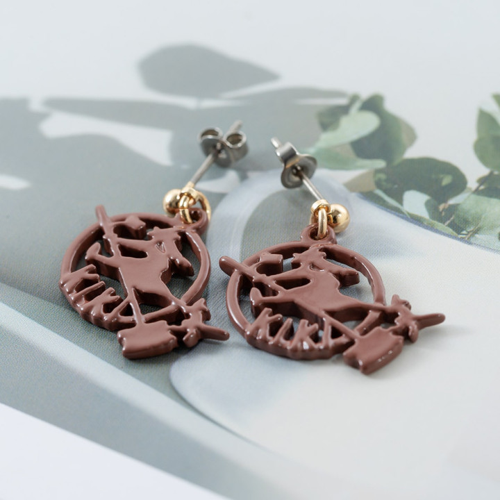 Set de 6 Boucles d’oreilles clip Kiki - Kiki la petite sorcière