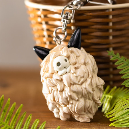 3D Keychain San’s Mask and Kodama - Princess Mononoke