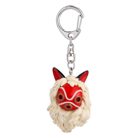 3D Keychain San’s Mask and Kodama - Princess Mononoke