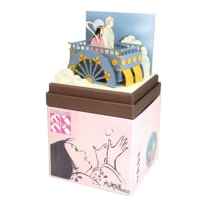 Diorama papier mini L’Accueil de la Lune - Le Conte de la Princesse K