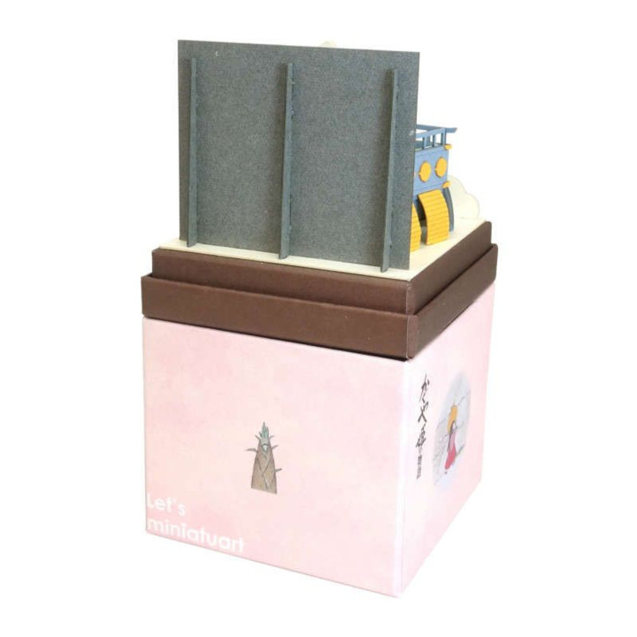 Diorama papier mini L’Accueil de la Lune - Le Conte de la Princesse K