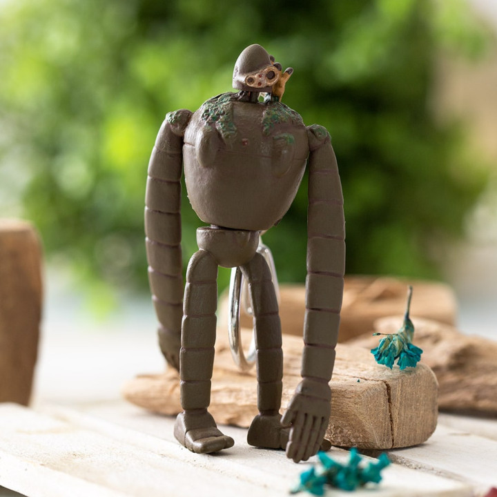 3D Keychains Robot soldier - Castle in the Sky