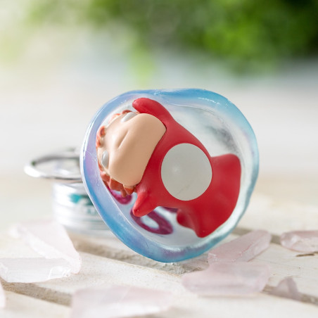 3D Keychains Ponyo and jellyfish - Ponyo by the cliff