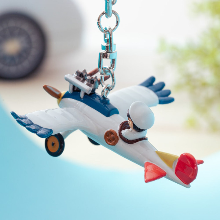 3D Keychains Dream plane - The Wind Rises