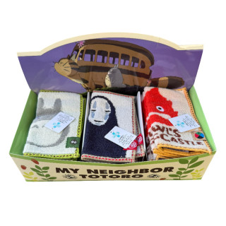 30 mini towels display - Studio Ghibli