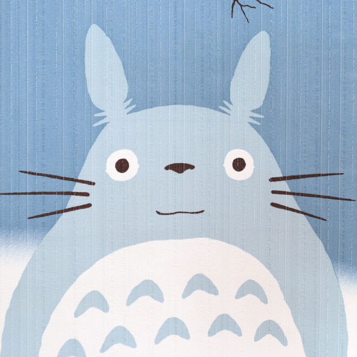 Rideaux Noren Totoro Ciel d’hiver & Croissant de lune 85x150cm - Mon 