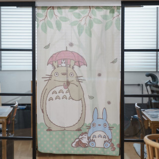 Rideaux Noren Totoro Dans la forêt 85x150cm - Mon Voisin Totoro 