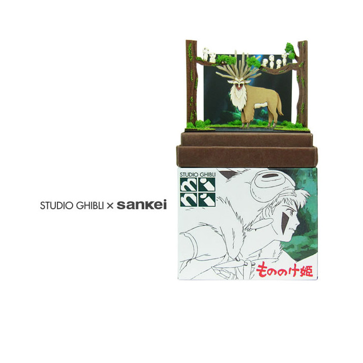 Paper Craft Mini Forest Spirit - Princess Mononoke 