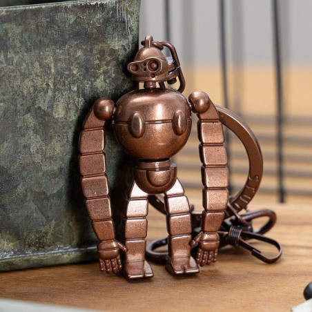 Metal Keyring Robot Soldier - Castle in the Sky