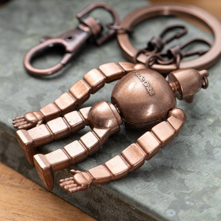 Metal Keyring Robot Soldier - Castle in the Sky