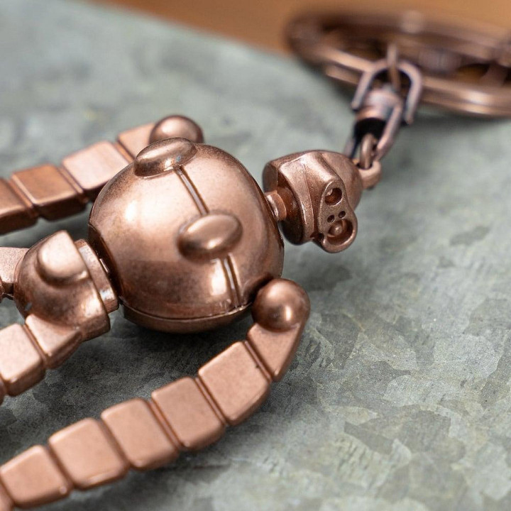Porte-Clés de collection Robot Soldat effet bronze - Le Château dans 