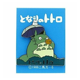 Pins Totoro Gris et Blanc Ocarina - Mon Voisin Totoro