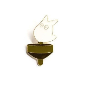 Pins Totoro Blanc - Mon Voisin Totoro