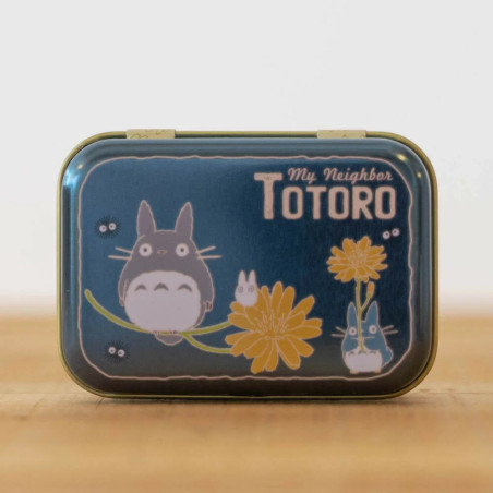 Small metal box Totoro flower - My Neighbor Totoro