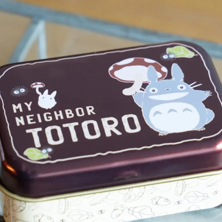 Petite boîte métal Totoro champignon - Mon Voisin Totoro