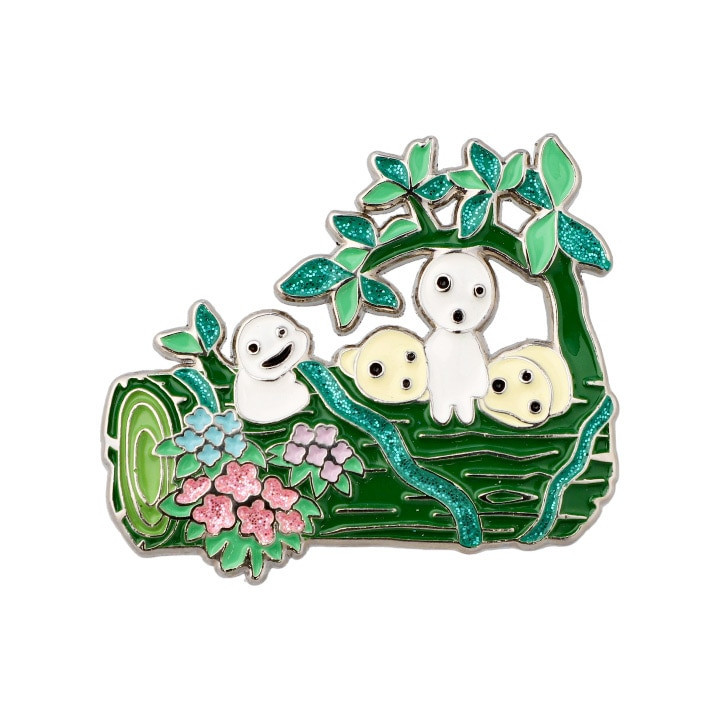 Broche Kodama - Princesse Mononoké