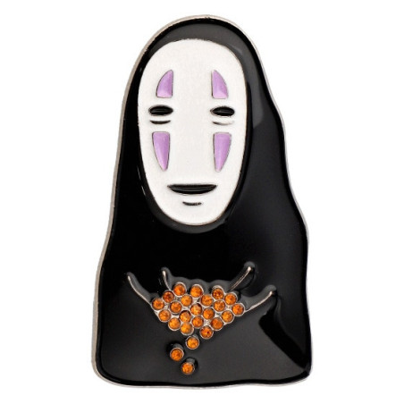 Metal Brooch No-Face - Spirited Away