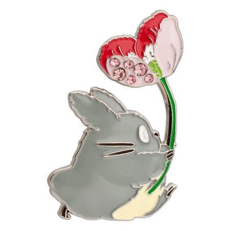Metal Brooch Totoro Flower - My Neighbor Tororo