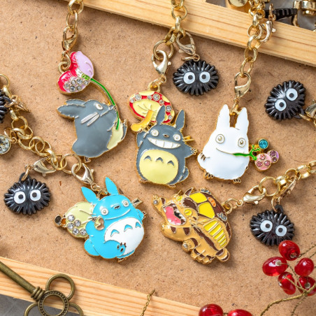 Charm Chain Catbus & Soot Sprites - My Neighbor Totoro