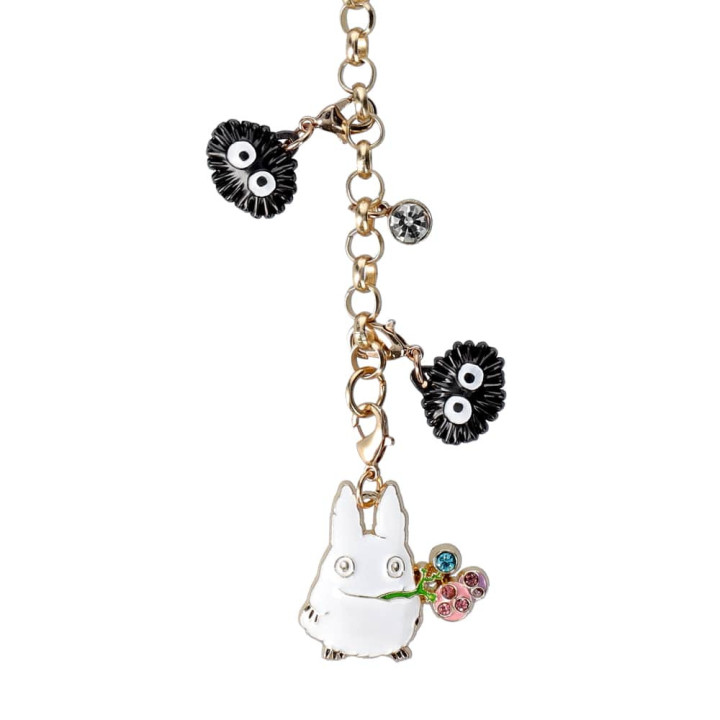 Chaînette Charms Totoro Blanc & Fruits - Mon Voisin Totoro